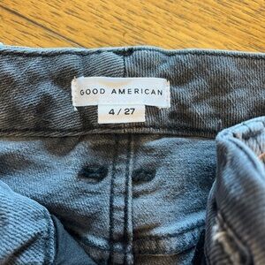 NWT Womans Good American Jeans Black